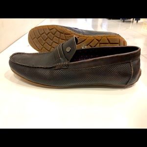 Leather loafers
